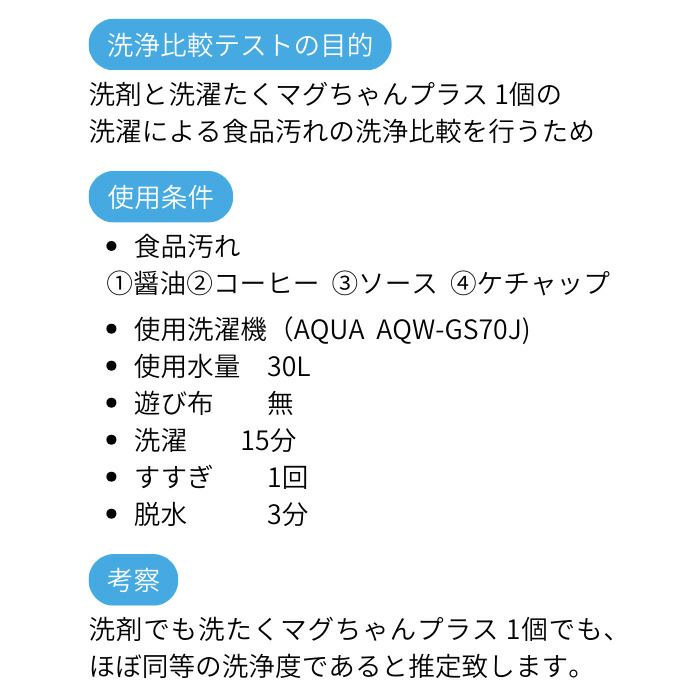 マグちゃん 洗剤 トップ すすぎも入れる